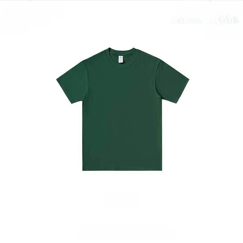 Heavy-Duty Pure Cotton Short-Sleeve T-Shirt