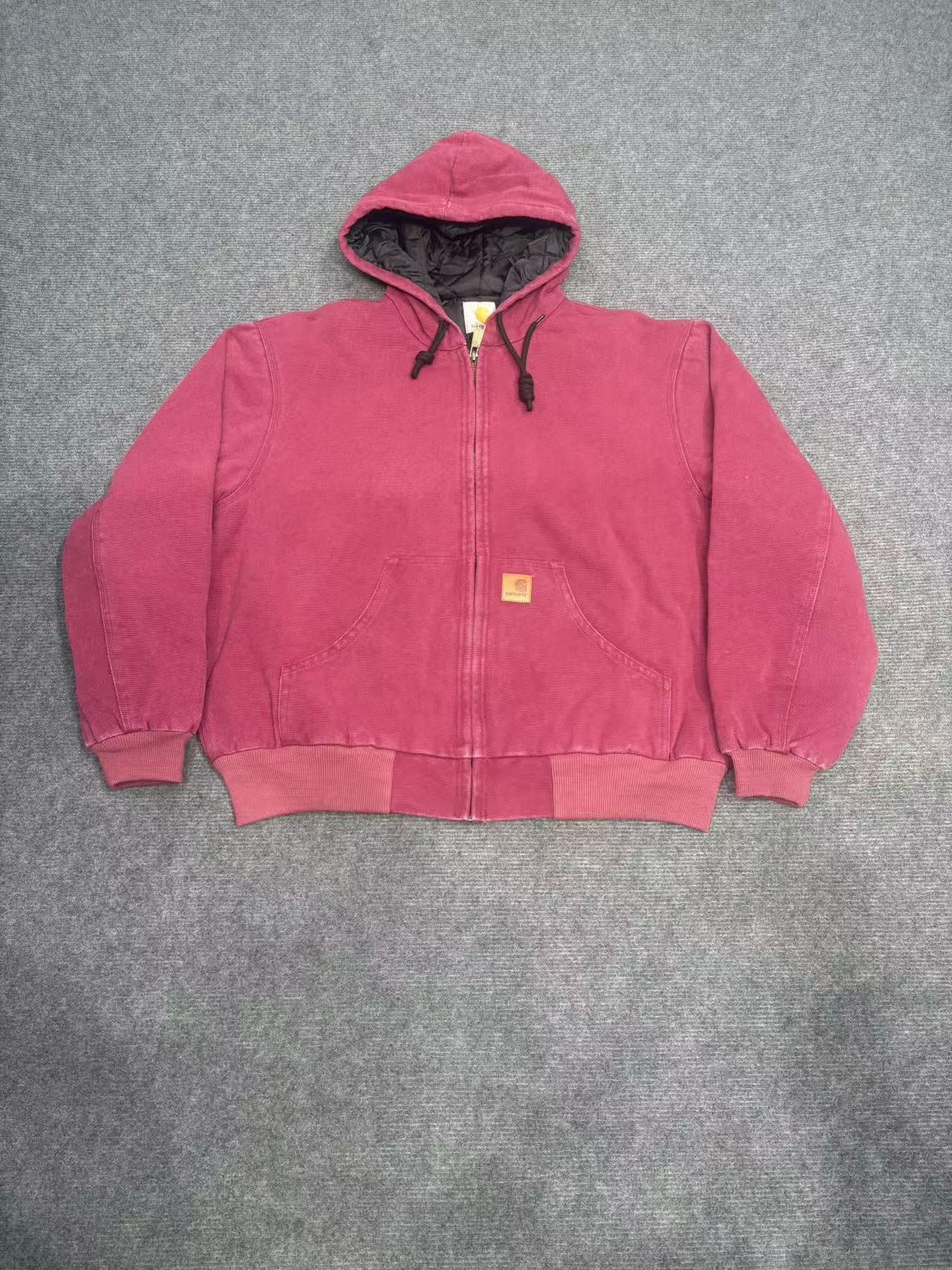 Heavy-Duty Washed Canvas Work Jacket