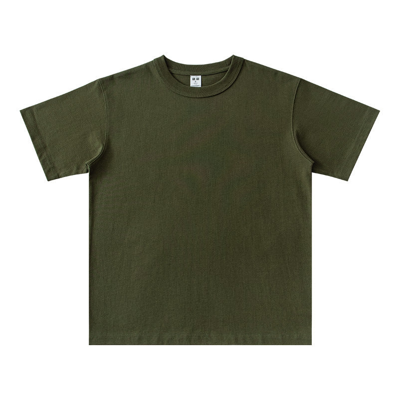 Heavy Weight Cotton Round Neck T-Shirt