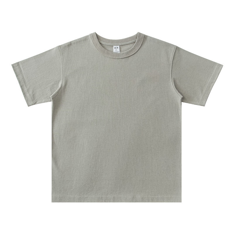 Heavy Weight Cotton Round Neck T-Shirt