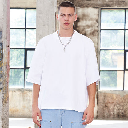 Heavyweight Box Fit Cotton T-Shirt