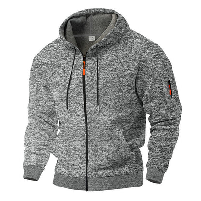 Heavyweight Cationic Fleece Zipper Hoodie