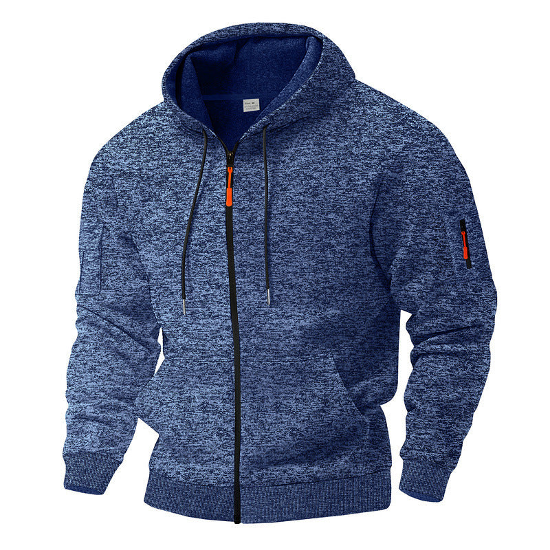 Heavyweight Cationic Fleece Zipper Hoodie