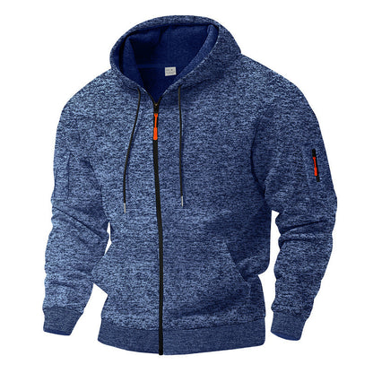 Heavyweight Cationic Fleece Zipper Hoodie