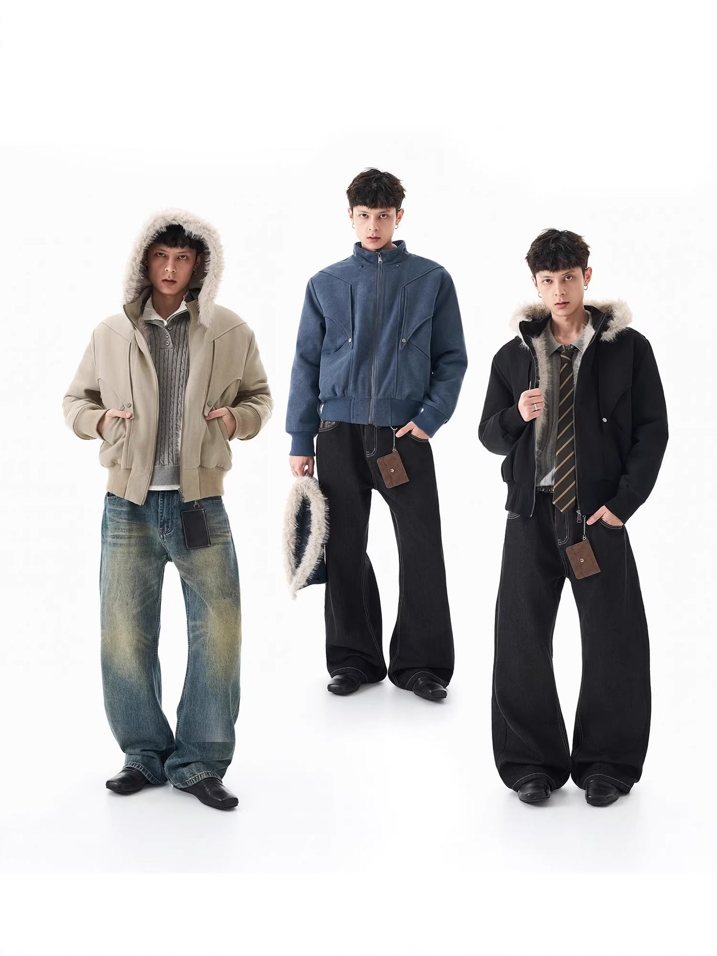 Heavyweight Cotton Canvas Jacket with Detachable Hood