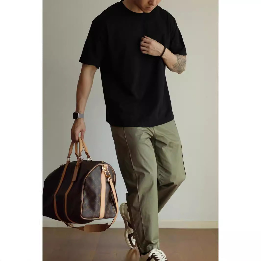 Heavyweight Cotton Crewneck T-Shirt
