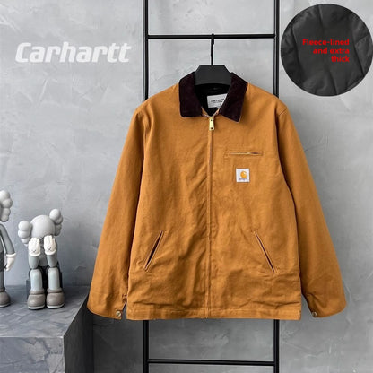 Heavyweight Cotton Lapel Jacket