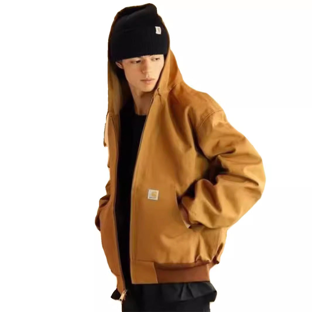 Heavyweight Cotton Lapel Jacket