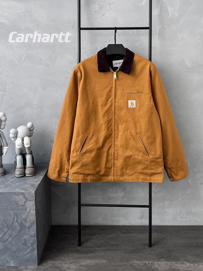 Heavyweight Cotton Lapel Jacket