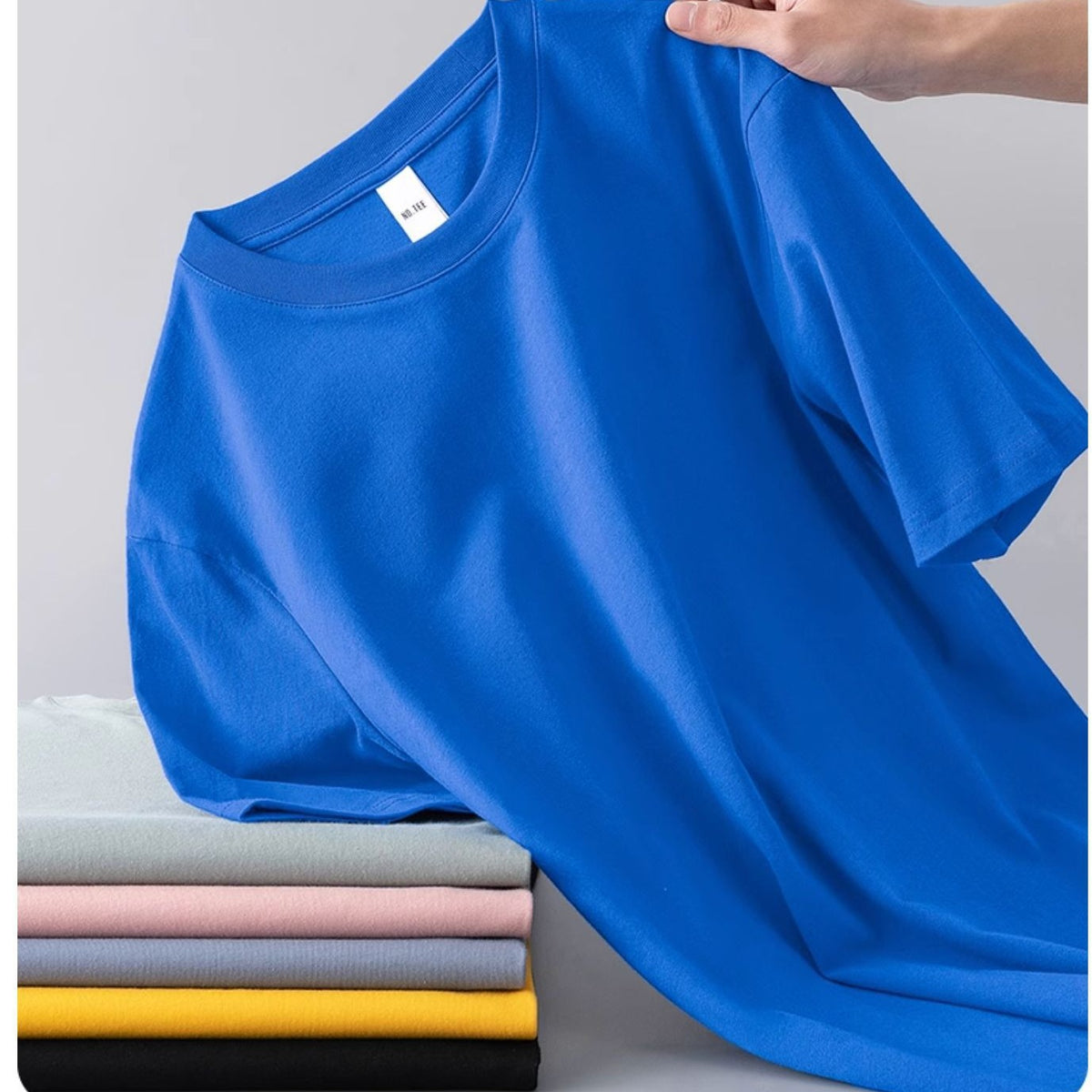 Heavyweight Cotton Round Neck T-Shirt
