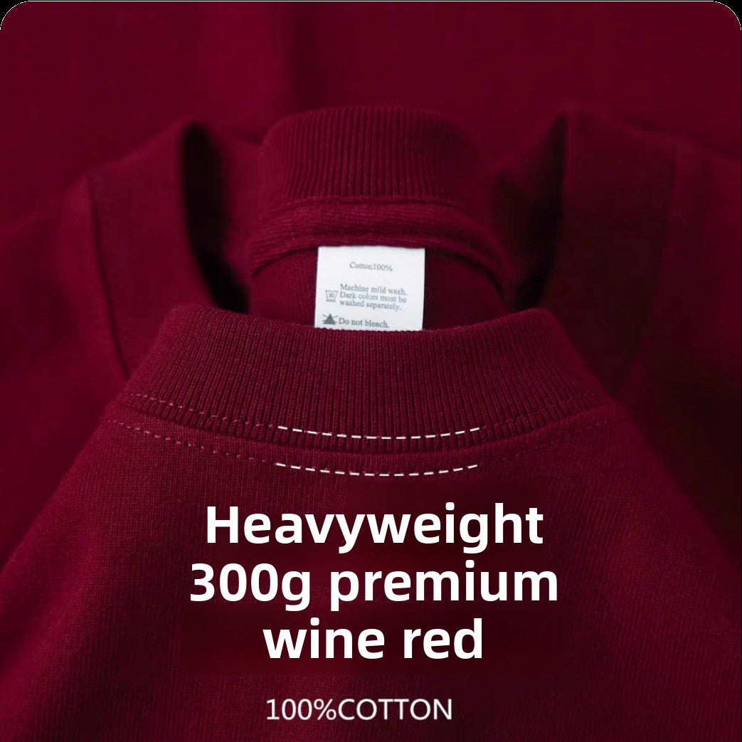 Heavyweight Cotton T-Shirt Unisex Half Sleeve