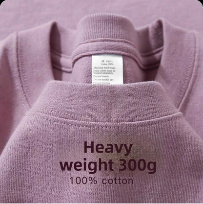 Heavyweight Cotton T-Shirt Unisex Half Sleeve