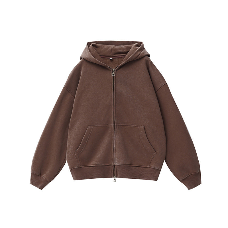 Heavyweight Fleece Hooded Sweatshirt and Sweatpants Set