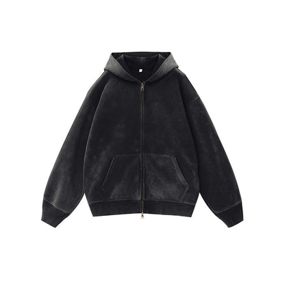 Heavyweight Fleece Hooded Sweatshirt and Sweatpants Set