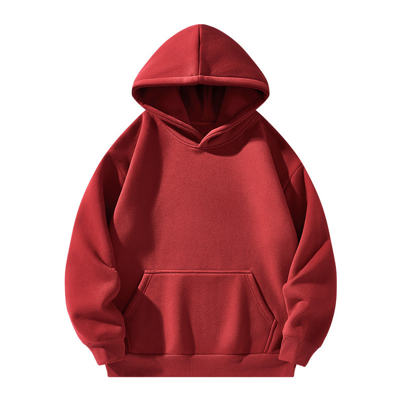 Heavyweight Fleece Lined Hooded Sweatshirt for Men and Women