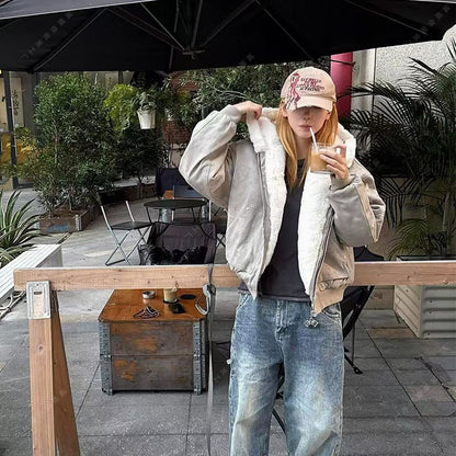 Heavyweight Hooded Cotton Padded Jacket