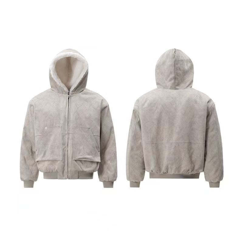 Heavyweight Hooded Cotton Padded Jacket