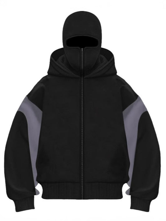 Heavyweight Hooded Sweatshirt Jacket