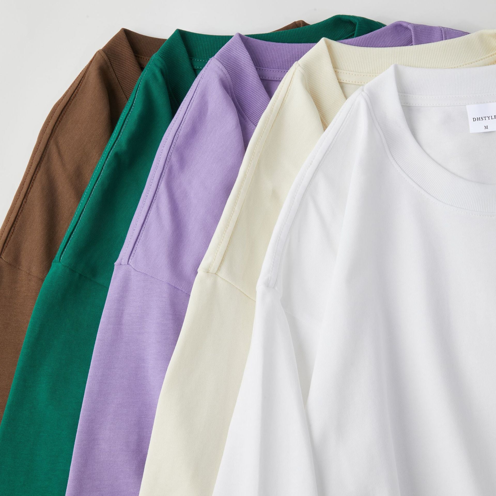 Heavyweight Solid Color Basic T-Shirt