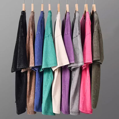 Heavyweight Washed Cotton T-Shirt