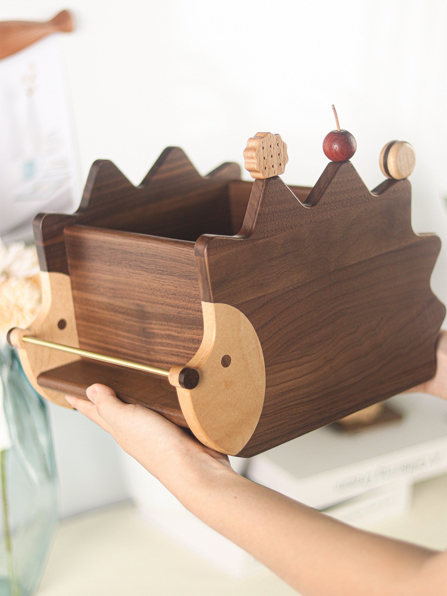 Hedgehog Desktop Storage Box