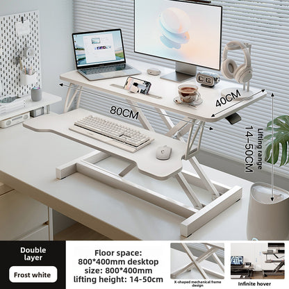 Height Adjustable Desktop Riser Stand
