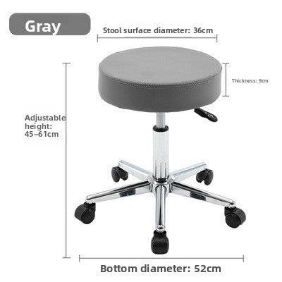 Height Adjustable Rotating Stool
