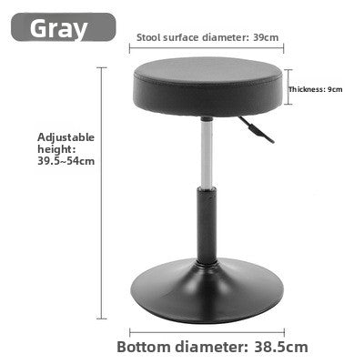 Height Adjustable Rotating Stool