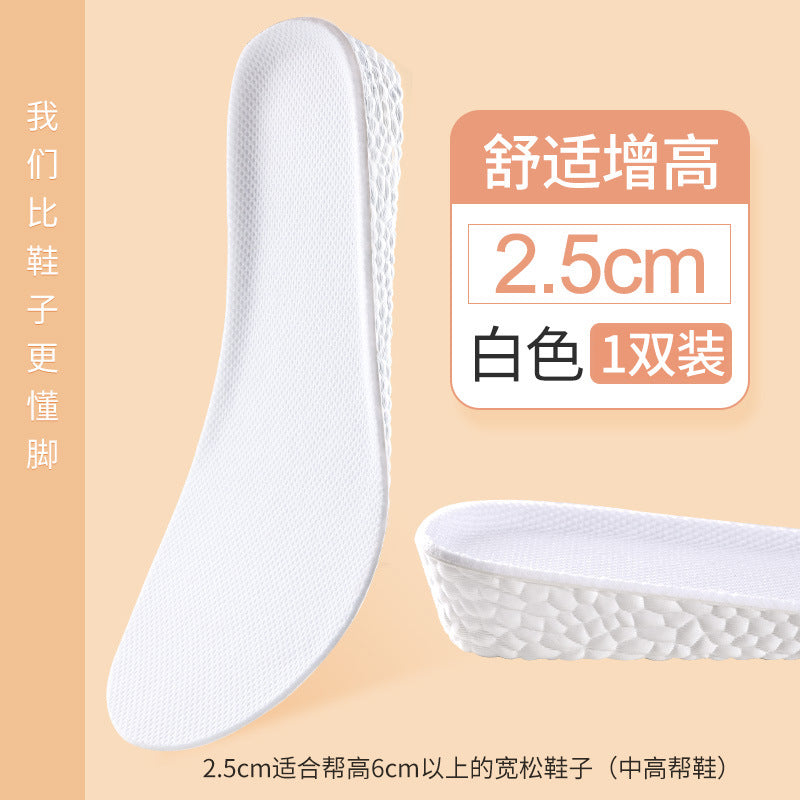 Height-increasing insoles