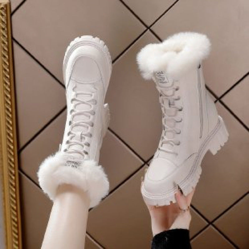 Height-increasing Martin boots