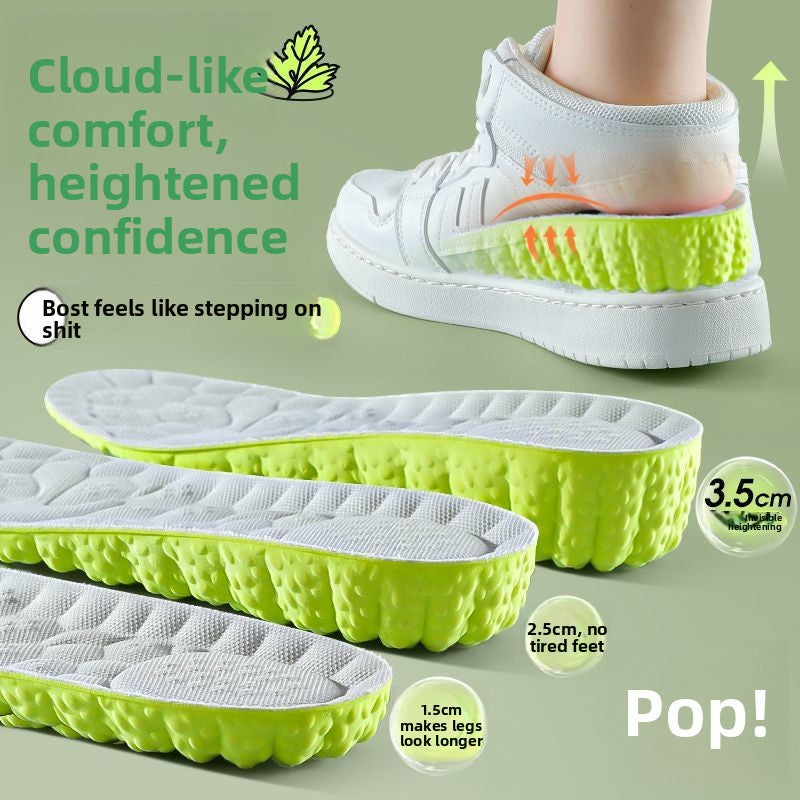 Heightening insoles