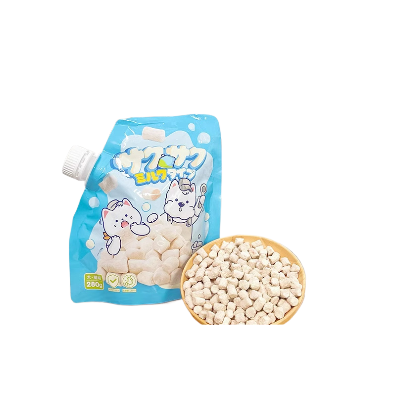 Hell's Kitchen Full Price Goat Milk Pulp Staple Food Freeze-Dried 280g Full Price Goat Milk Freeze-Dried Dog and Cat Universal Snack Training