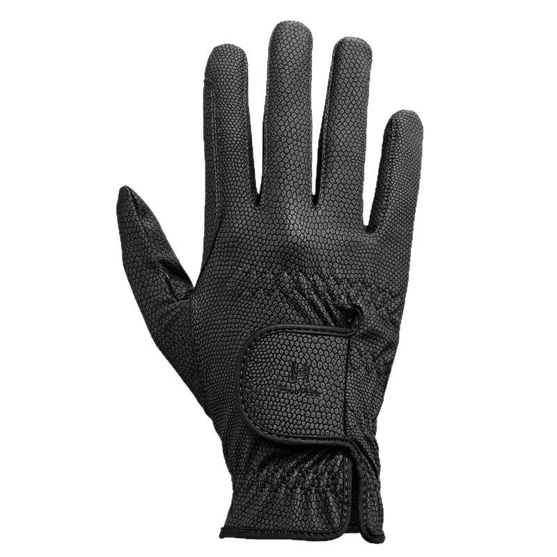 Hellohorse PU Equestrian Riding Gloves Winter Velvet