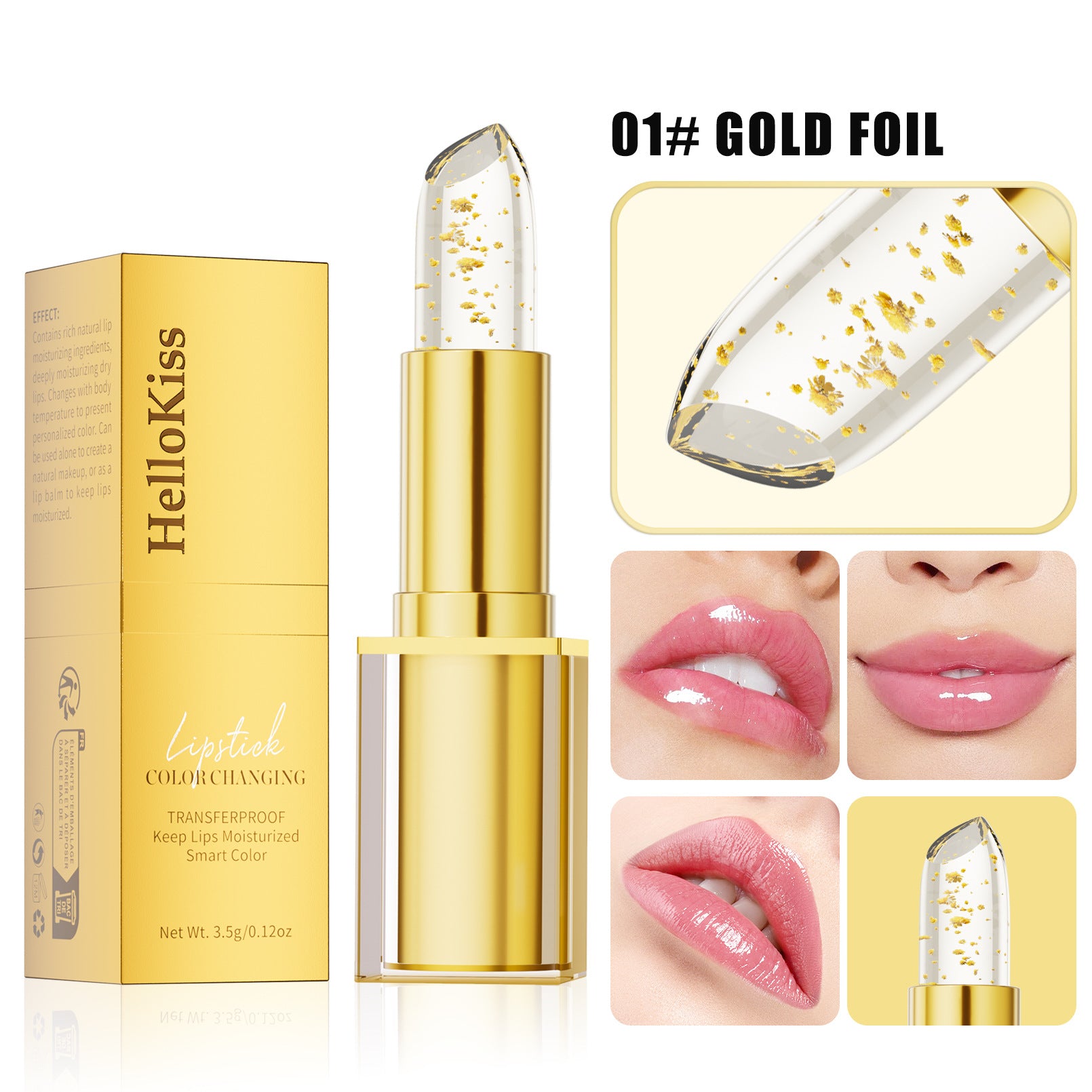 Hellokiss Moisturizing Color Changing Lipstick