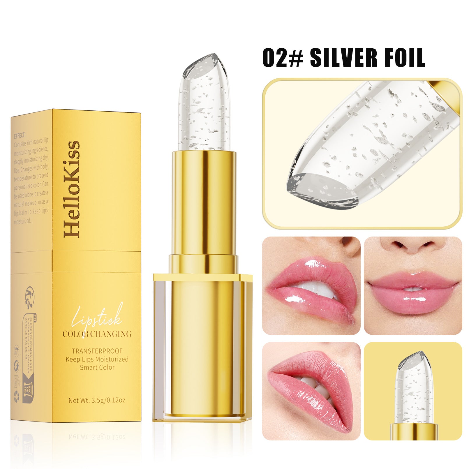 Hellokiss Moisturizing Color Changing Lipstick
