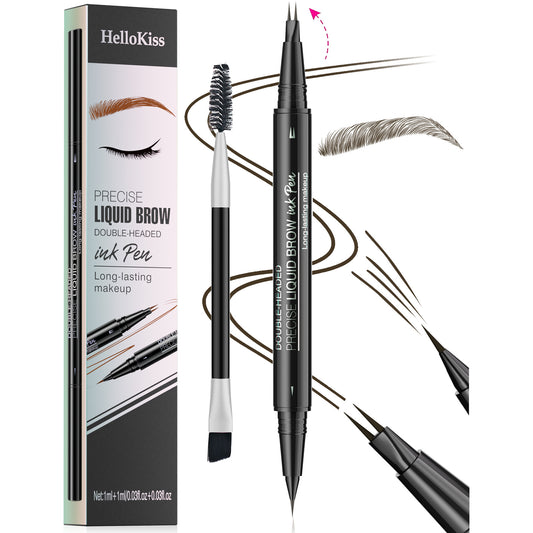 HelloKiss Natural Waterproof Double-Headed Eyebrow Pencil