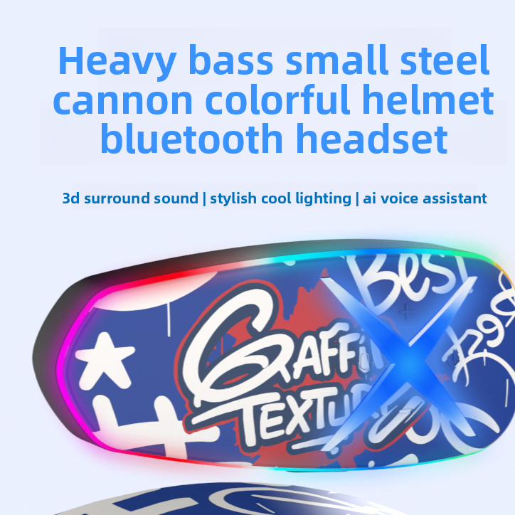 Helmet Bluetooth Headset with Intercom and Video Recording, FM Radio