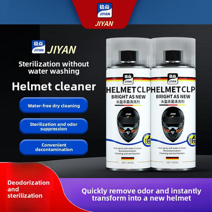 Helmet cleaner