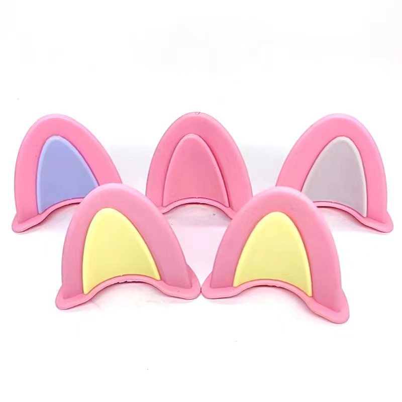 Helmet Decoration Personalized Accessories Cat Ear Sticker
