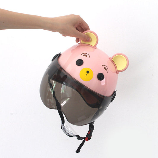 Helmet decorations bear ears