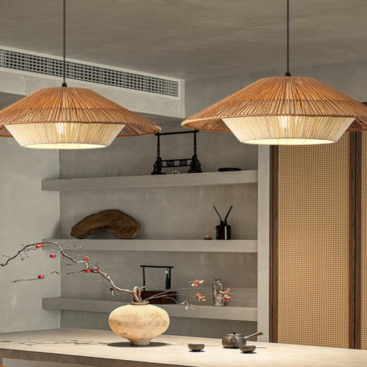 hemp rope lamp