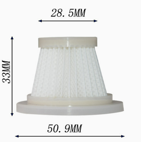 HEPA Vacuum Cleaner Filter Element Washable Replacement