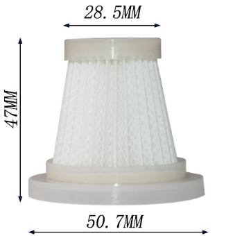 HEPA Vacuum Cleaner Filter Element Washable Replacement