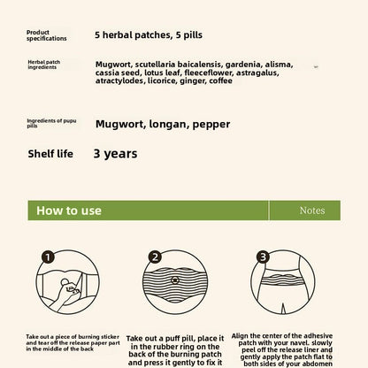 Herbal Belly-Warming Patch