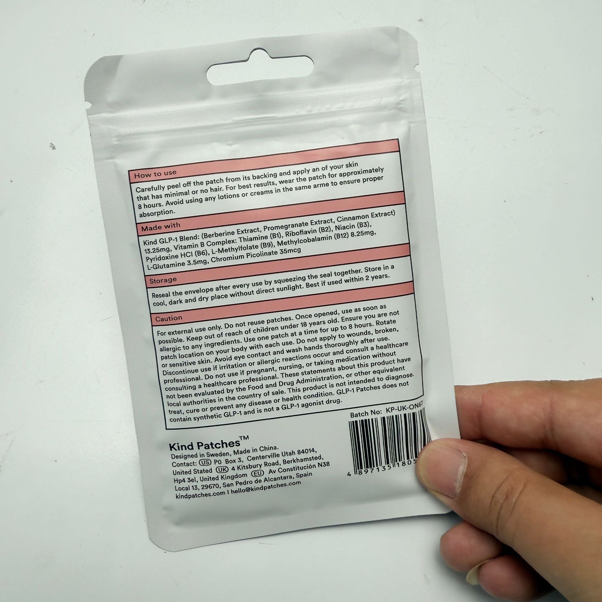 herbal fat patches