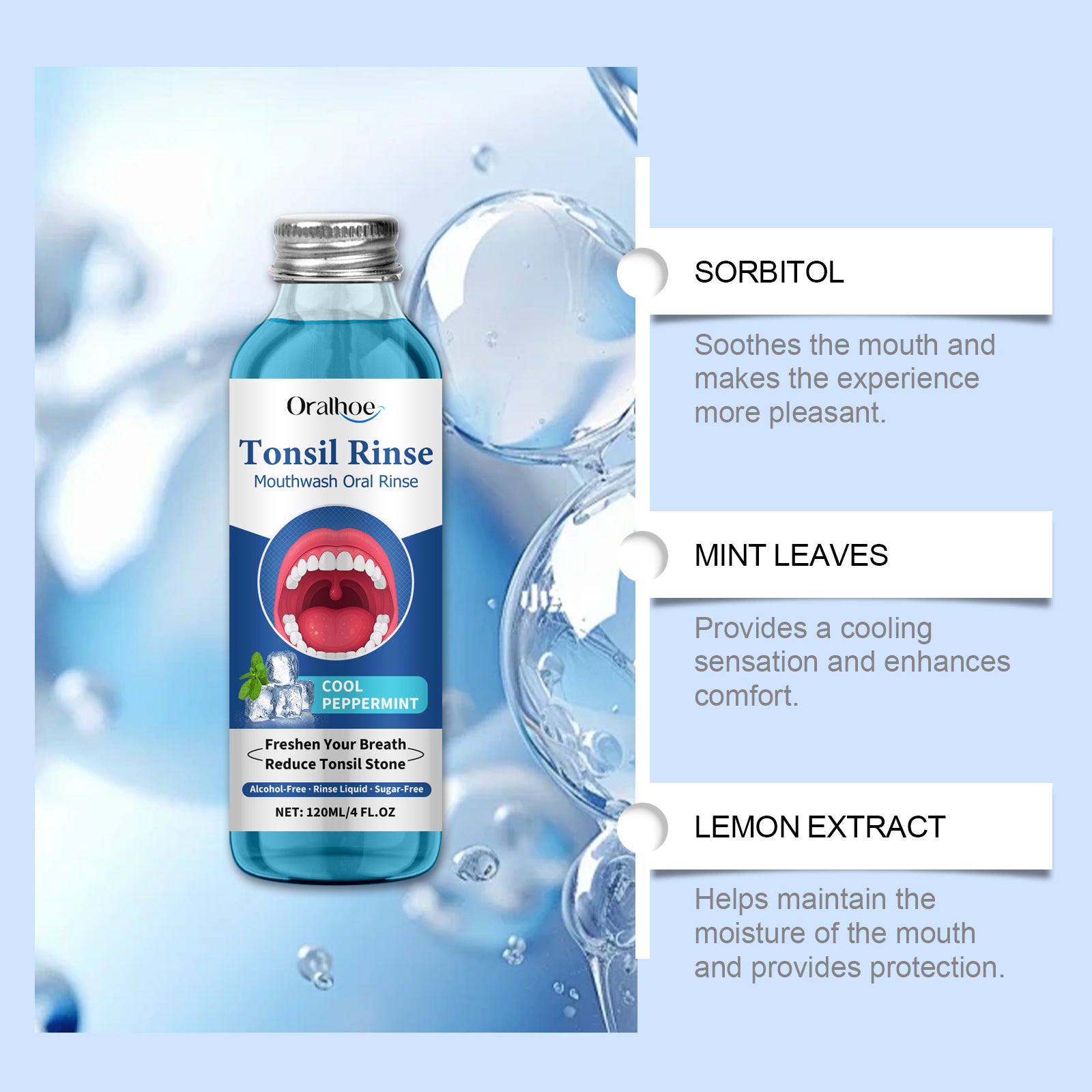 Herbal Fresh Breath Mouthwash