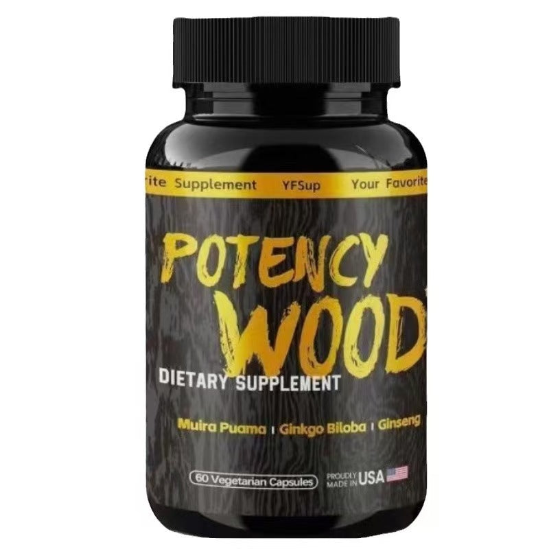 Herbal Supplement Capsules with Ashwagandha