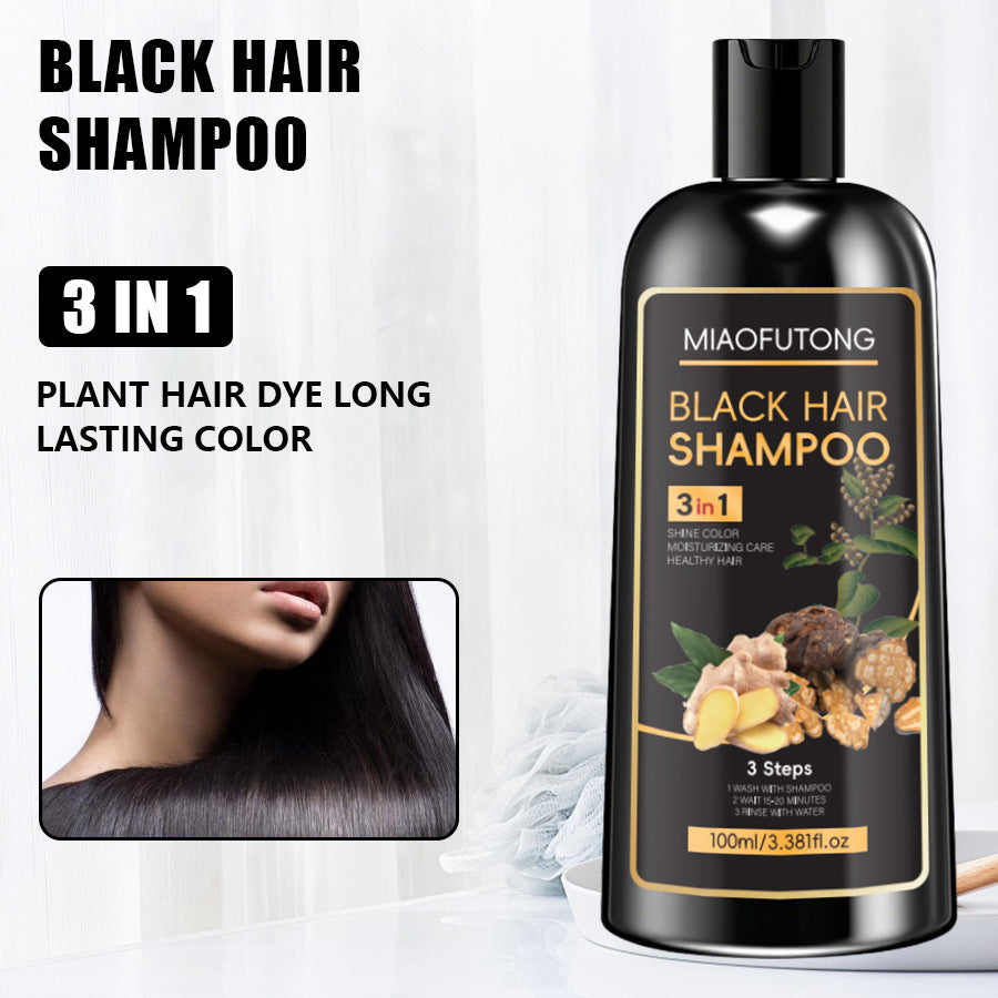 Herbal Temporary Hair Dye Shampoo 3in1