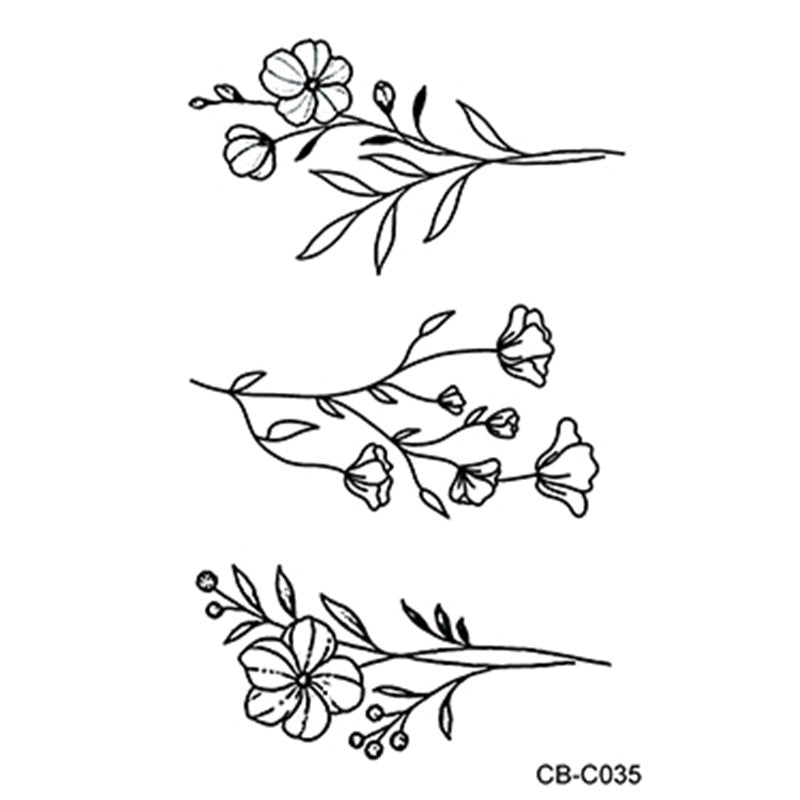 Herbal Temporary Tattoo