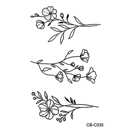 Herbal Temporary Tattoo